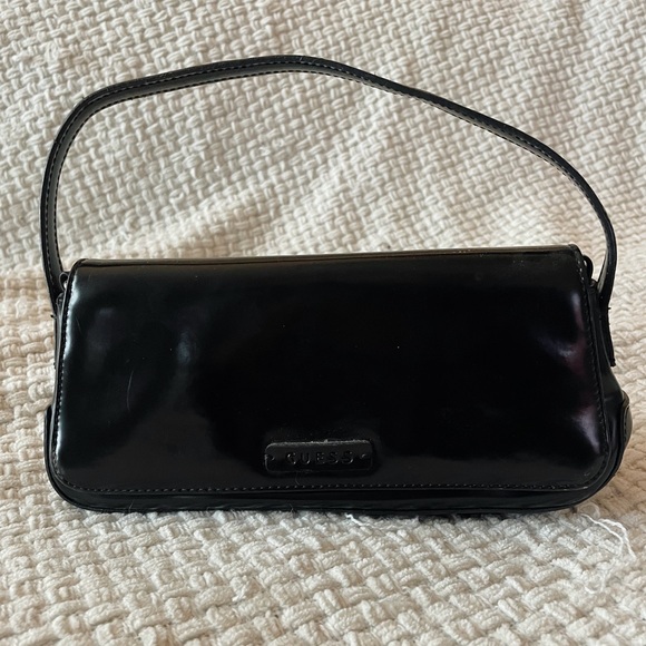 Vintage Mini Black GUESS Shoulder Bag - Picture 1 of 1